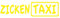 cartattoo4you® AK-00319 | ZICKEN Taxi,No.2 | K-Serie | Autoaufkleber Aufkleber Car Sticker Heckscheibe Spruch Tuning | Farbe Citrus | in 24 Farben erhältlich glänzend 20 x 5 cm