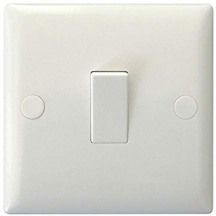 Varilight XO20W Value Polar White 1 Gang 20A Double Pole Switch