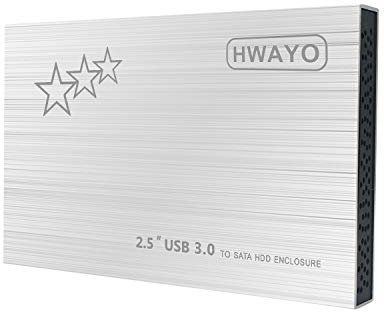 HWAYO - Disco duro externo portátil (2,5, USB 3.0, para PC, ordenador portátil, Mac, Chromebook, Xbox One)