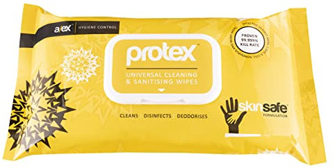 Protex Universal Cleaning & Sanitising Wipes