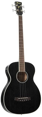 Ibanez PCBE14MH-WK Guitare basse acoustique Noir vieilli
