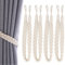 Zliger 4 Piezas Cortina Atados de Hebillas Cortina Abrazaderas Hebilla De Cortina Cuerda Cortina Atados De Cortina Clips para Cortinas de Ventana Accesorios