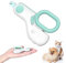 Small Animals Nail Clippers with LED Lights to Avoid Excessive Cutting and Razor Sharp Blades - Professional Claw Trimmer for Tiny Dog Cat Kitten Bunny Rabbit Bird Guinea Pigs Ferret Hamsters (Blue)