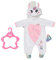 BABY born Einhorn Kuschelanzug, Strampelanzug in rosa weiß mit Flügeln und Einhorn-Kapuze, 832936 Zapf Creation