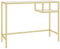 vidaXL Escritorio Oficina Despacho Estudio Casa Ordenador Computadora Trabajo Mesa Auxiliar Estable de Vidrio Templado Transparente 100x36x74 cm