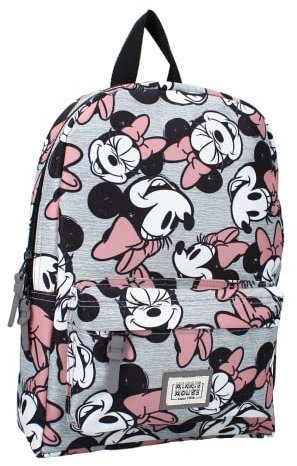 mybagstory - Backpack – Minnie Mouse – Disney – Child – School – Primary – Kindergarten – Nursery – School Bag – Pink – Size 33 cm – Adjustable straps, Pink, S