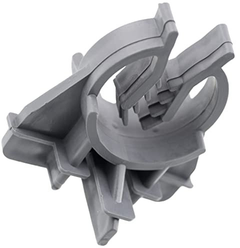 AERZETIX - C65209 - Lot de 25 Cales d'armatures pour fer à béton de Ø8 à Ø24 - enrobage 20 mm - pour fixation horizontale - accessoire de coffrage à clipser - en plastique - dalle armé ferraillage