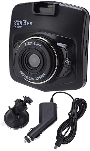 Videocamera per Auto HD 1080P Registrazione in Loop Visione Notturna 170 Gradi DVR Dash Camera Registratore di Guida Rotazione di 360 Gradi
