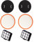 PURexpert Replacement Reusable and Washable Filter Kit For Amazon Basics Cylinder Bagless Vacuum VCS35B17K0A (1 Pack)