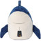 LILENO HOME Türstopper Tier als Wal Blau Weiß - hochwertiger Kinderzimmer Türstopper als Boden Tür Stopper Sack - Tiere Stoff Türstopper Boden als Türstopper Sack mit Sandfüllung