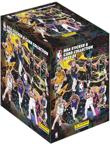 NBA Sticker & Trading Cards Collection 2023-24 présentoir boosters (50)