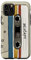 Retro Mixtape Aquarell Nostalgie Funky Oldschool Kassette Hülle für iPhone 11 Pro
