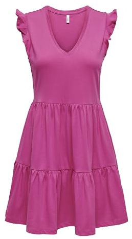 Onlmay Cap Sleev Fril Dress JRS Noos