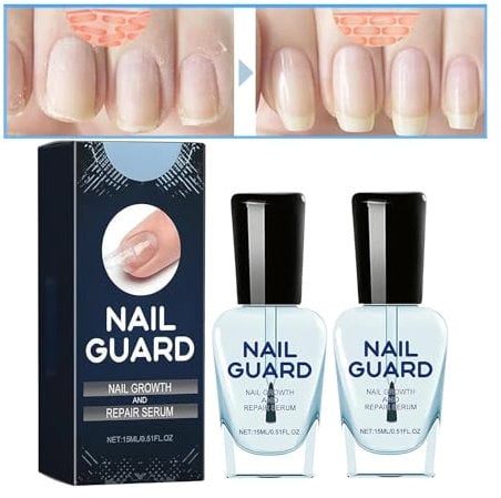 15ml Nail Growth Repair Serum Nail Strengthener And Growth For Thin Nails Nourishing Hydrating Nail Lotion For Hand Foot Nail Healthy Nails Lightweight Easy To Carry Nail Care Products (2PCS)