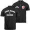 lepni.me Mens England Football Polo Shirt with Your Name and Number | English Flag Badge Personalised Jersey Custom Top | World Cup 2022 Championship (XL Black Multi Color)