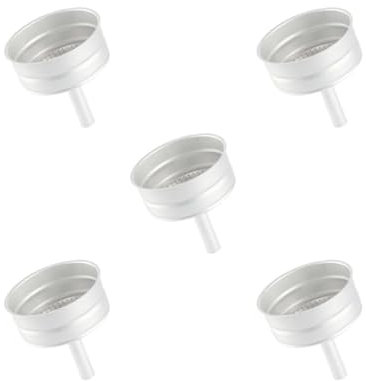 5 set of Moka Pot Replacement Funnel Aluminium Funnel Filter for Moka Pot 2 Cup
