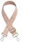 Verstellbarer Taschengurt,3.8cm Breiter Schultergurt Schulterriemen,Handtaschen Riemen Damen und Herrenm für DIY Zubehör Schultertaschen Umhängegurt Gurt,Rosa,Silver Buckle