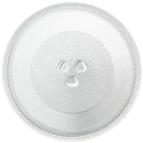 SPARES2GO Universal Microwave Turntable Plate Y Type Glass Dish Tray (14 / 36cm / 360mm)