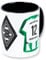 Borussia Mönchengladbach Tasse HOME 24/25 personalisierbar | Offizieller Fanartikel Fohlenshop |Personalisierbar mit Name & Nummer | 0,3L | Spülmaschinen- & Mikrowellengeeignet