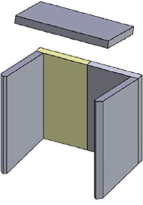 Rückwandstein - Passend für Hark Kaminöfen inkl. Modellübersicht - Schamottstein feuerfest & hitzebeständig - Kamin Ofen Zubehör [371x214x30 mm]