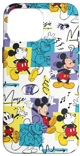 Hülle für iPhone 16 Pro Max Disney Mickey Mouse Retro Classic Vintage Animation Designs