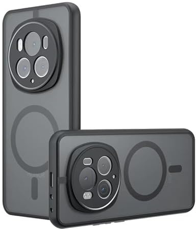 JNERBUYI Hülle für Honor Magic 6 Pro / Magic6 Pro, Magnetische Handyhülle, unterstützt Autohalterung und Kabelloses Laden, Anti-Fingerabdruck Matte Hülle.