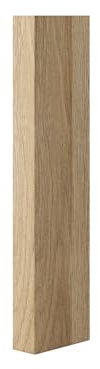 MEBANO. Muster Farbe: Eiche Natur Grandson Holzstruktur Lamellen aus MDF, Wandpaneele 10x3x8 cm, Farben Sample Eiche Natur Grandson