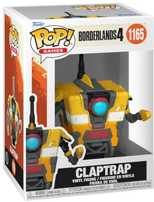 Funko Pop! Games: Borderlands 4 - Claptrap - Collectable Vinyl Figure - Gift Idea - Official Merchandise - Toys for Kids & Adults - Video Games Fans - Model Figure for Collectors and Display