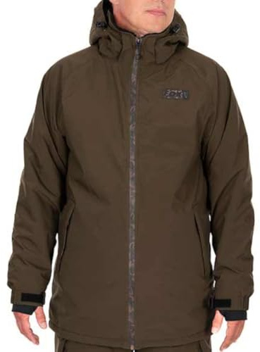 Fox Khaki Sherpa-tec Fishing Jacket, Jacket for Anglers, Rain Jacket