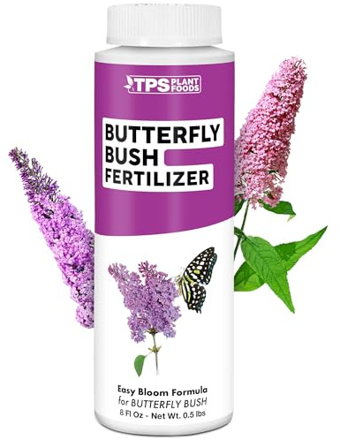 Butterfly Bush Fertilizer – Liquid Plant Food for More Blooms, Stronger Branch Growth & Vibrant Flower Color, 8 oz