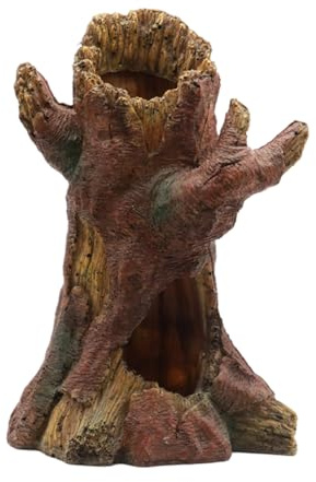 Ruarby Aquarien, natürliche Bäume, Pflanzen, Aquarien, Dekoration, langlebig, Harze, Baum für Fische, die sich ausruhen und unter Wasser spielen