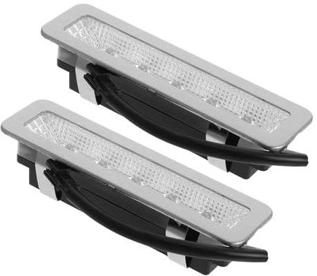 TOBBOMEY 2 Stück Rechteckige LED Dunstabzugshaubenlampen mit Doppelter Helligkeitsreihe Energiesparende Küchenbeleuchtung Langlebige LED Ersatzleuchten für Dunstabzugshauben 220v