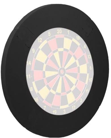 Dartscheibe Schutzring Innerer Kreis 46cm, Eva Dartscheiben Umrandung, Dartboard Protective Dartring, Wandschutz Dartscheibe Für Keller, Herrenzimmer, Bar, Garage, Klassenzimmer, Zuhause Sowie