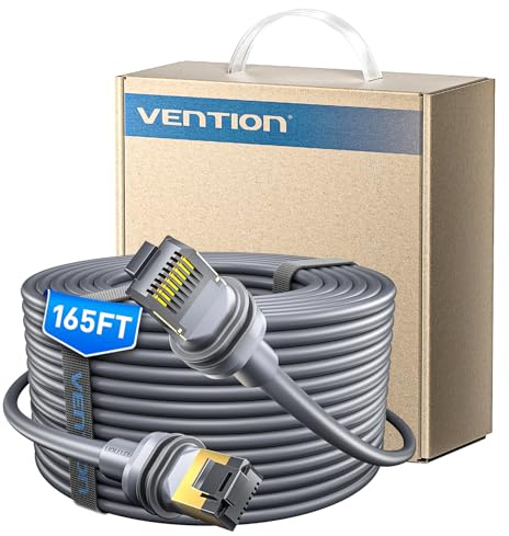 VENTION IAJHX Cat.7 SFTP Starlink - Cable de conexión Ethernet (50 m), color gris