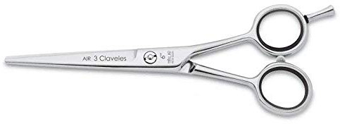 3 Claveles Professionelle Haarscheren, Friseurscheren aus Edelstahl, heiß geschmiedet, Serie Air 6''