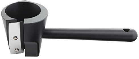 OUNONA Easy Carrot Cucumber Curler Multi-Functional Vegetable Sharpener and Peeler Carrot Julienne and Flower Maker Tool for Decoration (Schwarz)