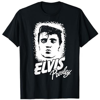 Elvis Presley Official Kissy Face T-Shirt