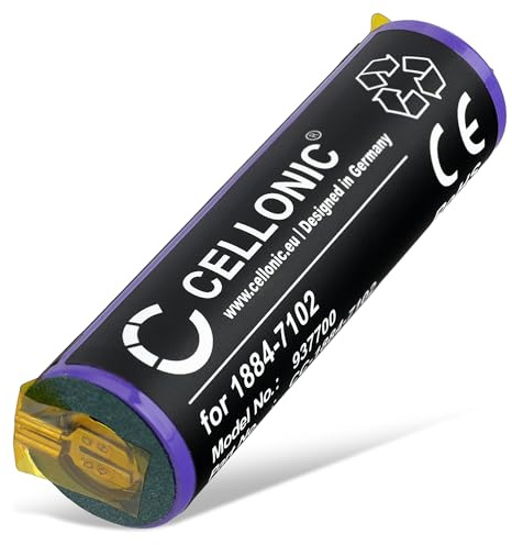 CELLONIC, Akku für Rasierer kompatibel mit Ermila Motion, 1884-7102 (3.2V, 1800mAh)