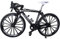 Fahrradmodell, Simulation Fahrrad Dekoration, Mountainbike Modell, Miniatur Legierung Rennrad, Metall Druckguss Spielzeug, Ornamente für Fahrradliebhaber (Schwarz)