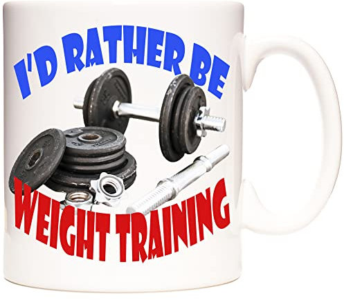 Taza de entrenamiento con pesas para té o café de 11 onzas