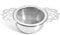 Tea Strainers with Drip Bowl, Small Fine Mesh Tea Infuser Stainless Steel Loose Leaf Tea Filter with Double Handles for Teapots Mugs Cups (Silver)