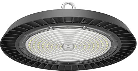 illumitec LED Hallenstrahler 200/160/120W, 174 lm/W, 4000/5000/5700K, blendarm, 90°, Leistung/Lichtfarbe einstellbar, UFO High Bay, Hallenleuchte, Industrielampe, Hallenbeleuchtung, 5-Jahre Garantie