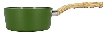 MENASTYL - Casserole 18cm Colorama olive - En Aluminium - Revêtement antiadhésif en céramique - Tous feux dont induction