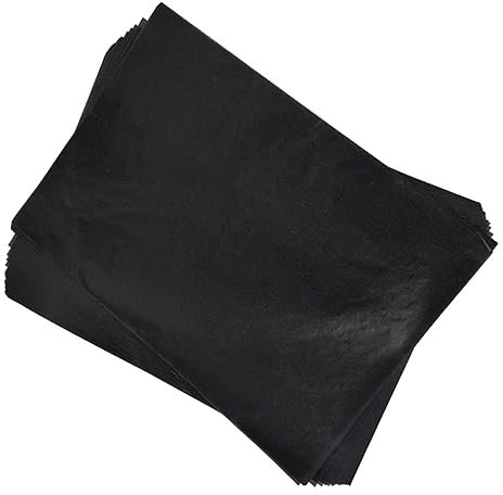 JEWEDECO 75stücke Graphitpapier Kohlepapier Schwarz Transferpapier Transparentpapier Für Malvorlagen Graphit-kohlepapier Als Bastelmaterial