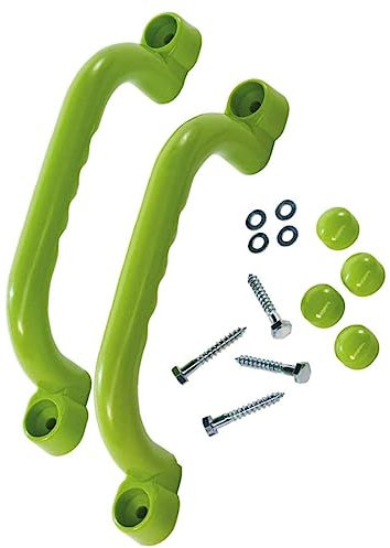 KONTONTY Kinder-Spielzeug Für Den Außenbereich Spielplatzgriffe Griffe Nicht Bequemer Griff Zufällige Farbe 1 Paar Griff-Set