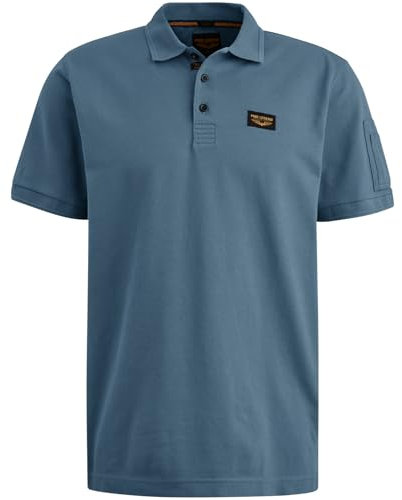 PME Legend Short Sleeve Polo Trackway - Herren Poloshirt, Größe:XL, Farbe:Ashleigh Blue