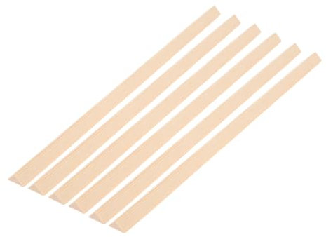 HOMSFOU 6piezas Tirantes De Madera Triangulares De Pino Para Decoración De Ventanas Proyectos y Fotografía Fáciles De Instalar y Duraderos Lado