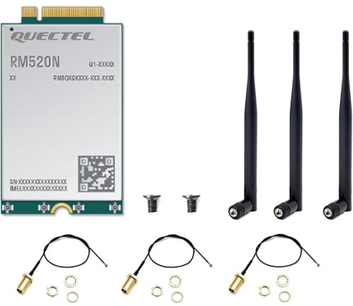 youyeetoo RM520N-GL IoT 5G Global Band Modul, 5G Sub-6G Mini PCIe M.2 Netzwerkkarte für Laptop Desktop (5G Module)