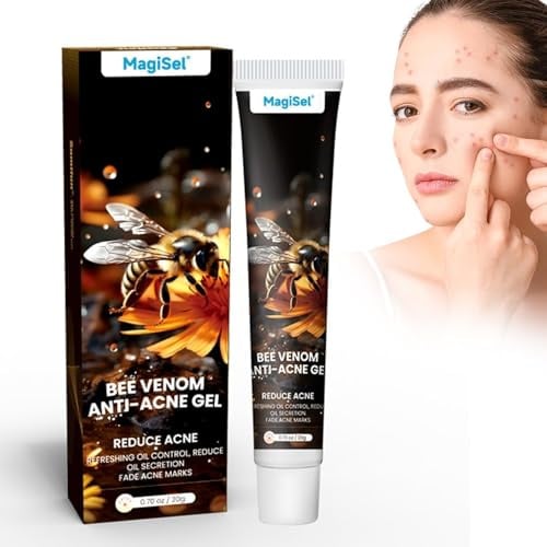 Anti-Akne-Creme, Hautcreme, Feuchtigkeitscreme für das Gesicht, zur Behandlung von Akne im Gesicht, Glättung der Haut, 20g