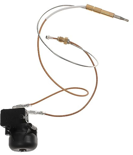 Abaodam 1Satz Thermoelement mit Neigungsschalter für Propanheizungen Reparaturteil für Gasheizstrahler Sicherheitsfunktion zur Verhinderung von Überhitzung Kompatibel